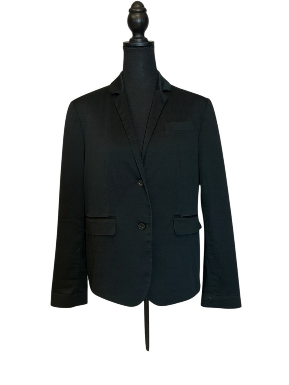 Norma Kamali Women's Black Blazer Size 16